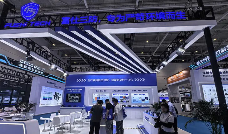FushiZK apresenta tablets robustos na IOTE 2025 Shenzhen