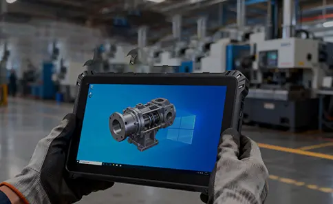 Solu&ccedil;&otilde;es OEM de tablet robusto com Windows 10/11 de 12 polegadas para projetos industriais